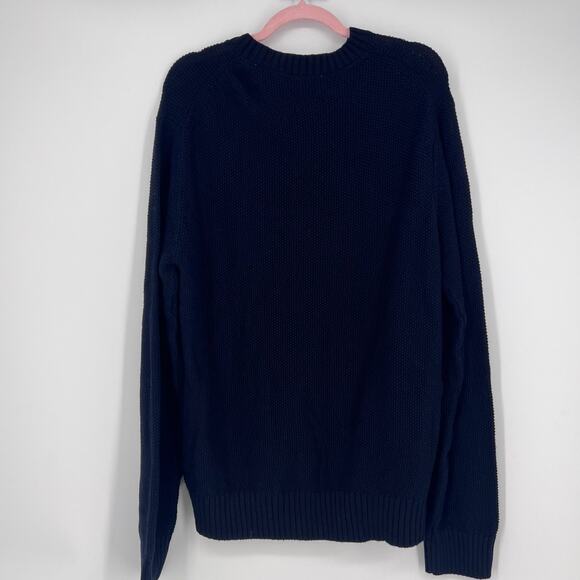 Slate & Stone Textured Weave Crewneck Sweater Mens Sz Large - Picture 3 of 7